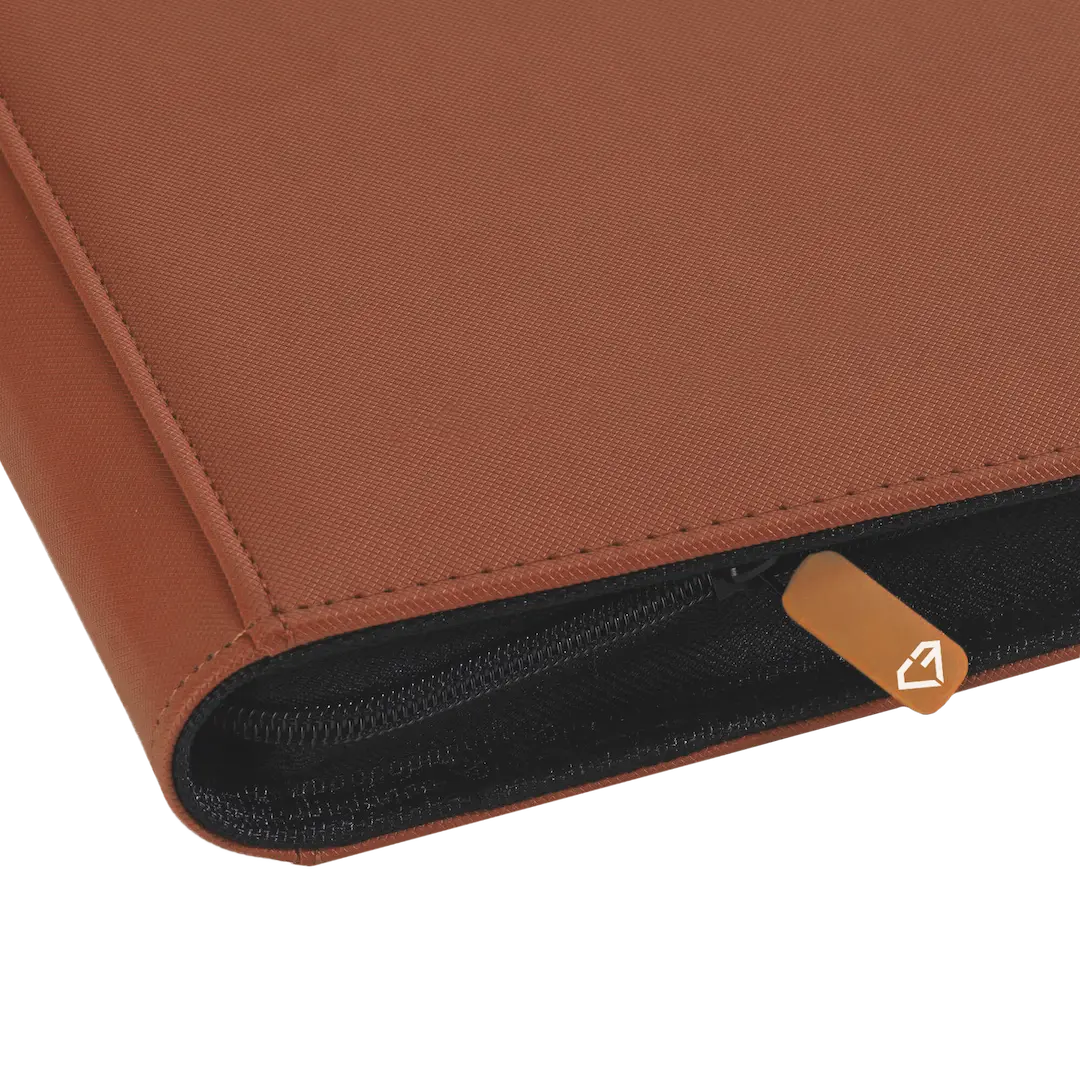12 Pocket Card Binder Brown - Image 4